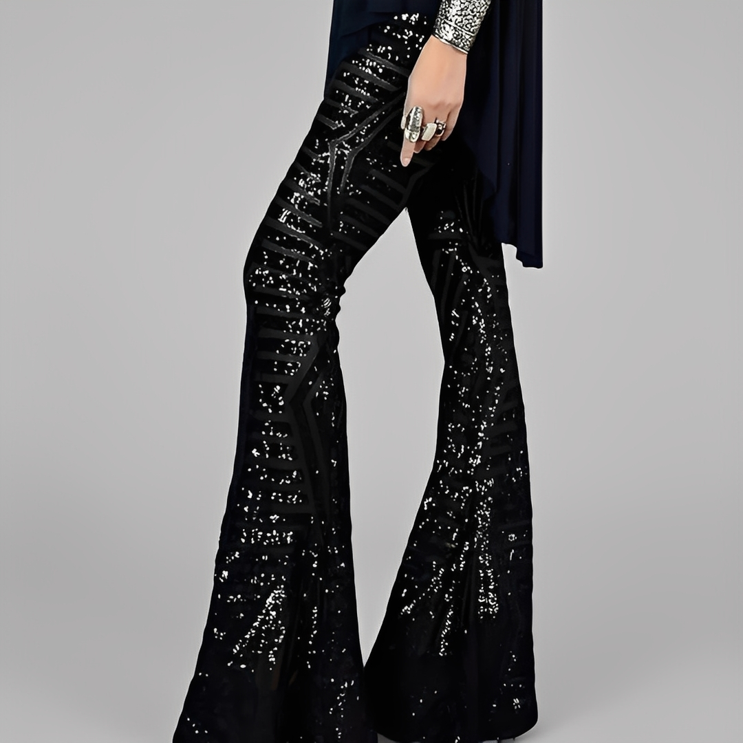 Aaralyn - Fashionable flared pants for women