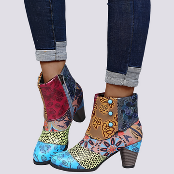 Emma - Colorful Bohemian Boots