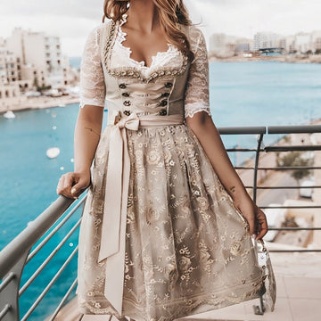 Maliny - Elegant and Stylish Dirndl (Lining not included)
