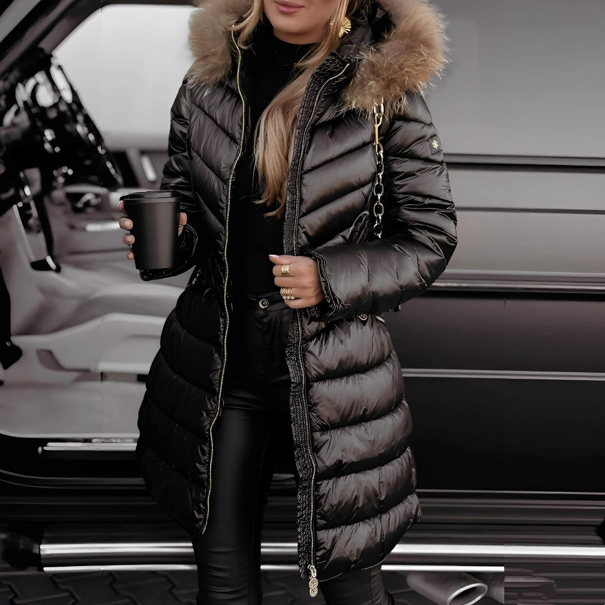 Caroline - Women's jacket with collar