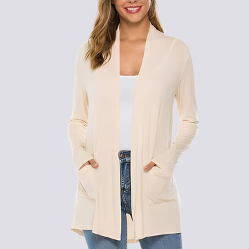 Bertha - Casual Long-sleeved Cardigan