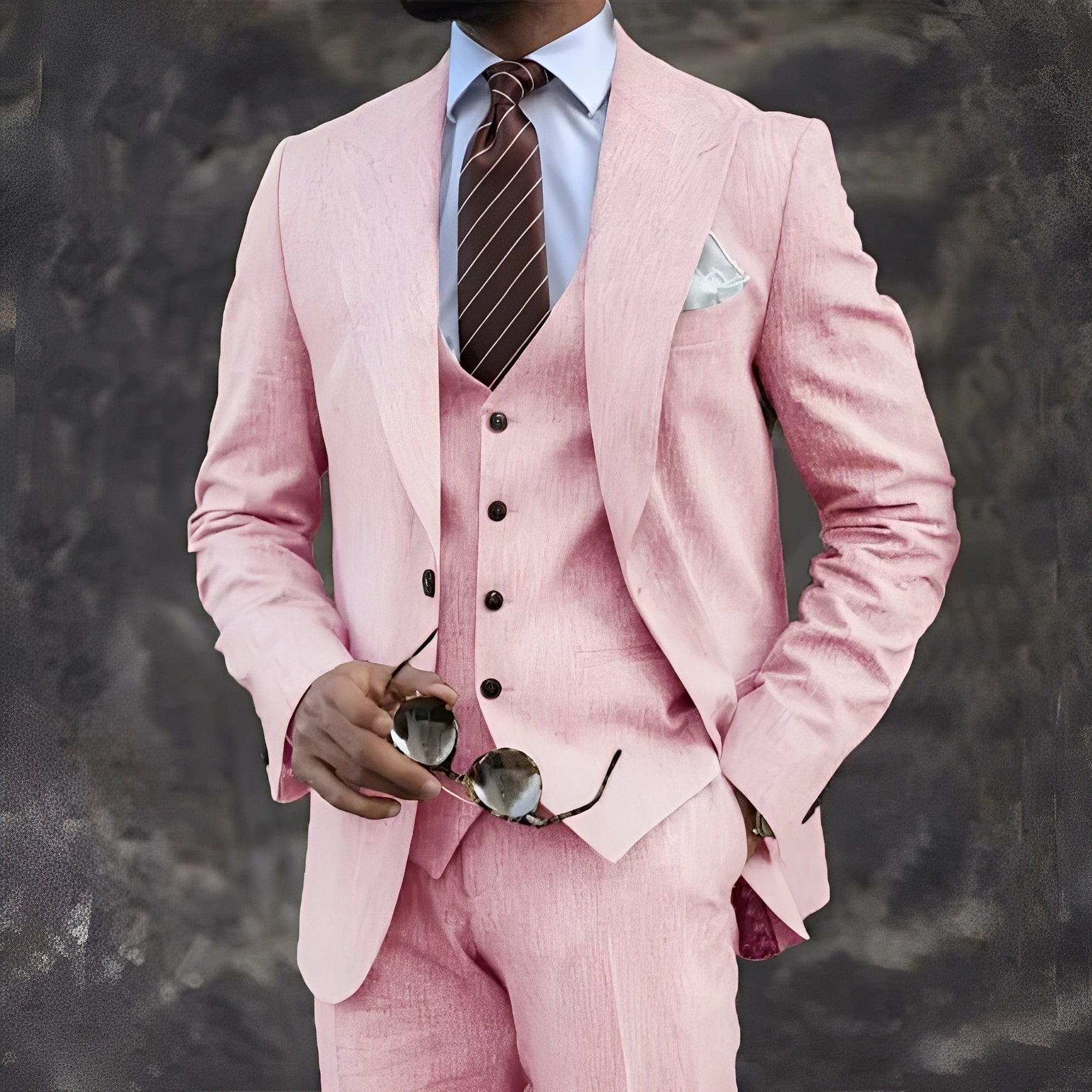 Elwyn - Stylish Three-Piece Suit Set