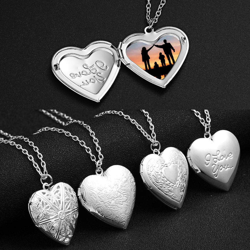 Heart Pendant Necklace - Antique Pendant