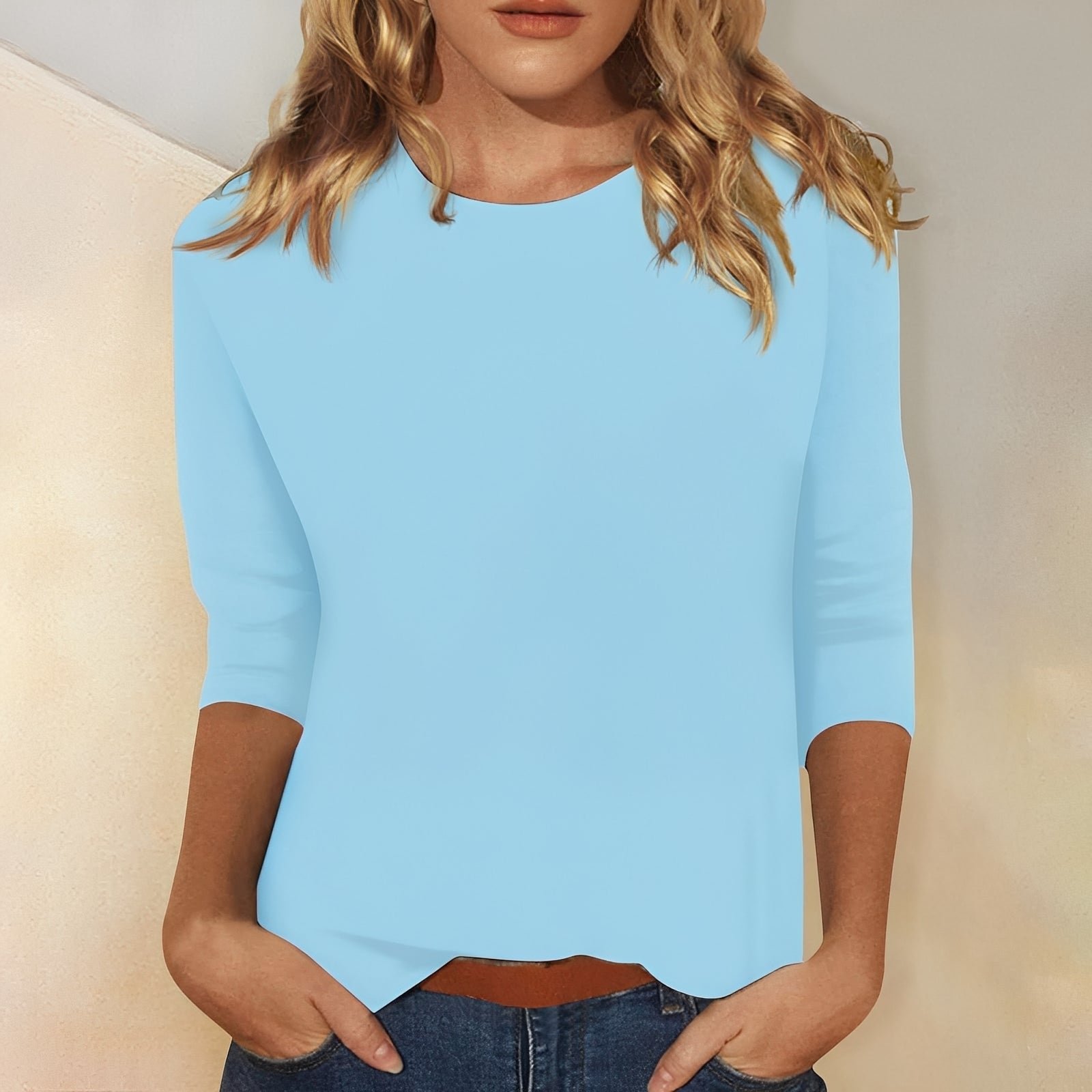 Katherina - Comfortable crew neck shirt