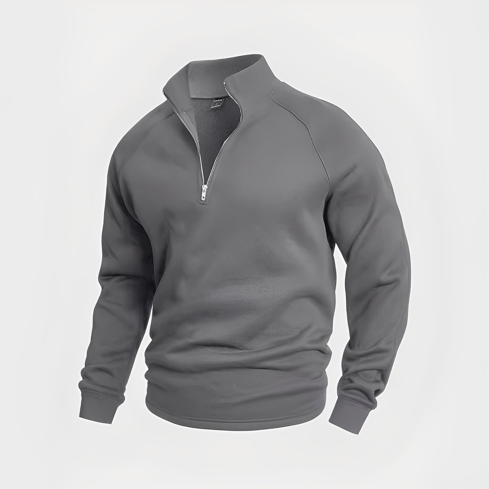 Wiley - Comfortable men's zip-up sweatshirt