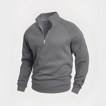 Wiley - Comfortable men's zip-up sweatshirt