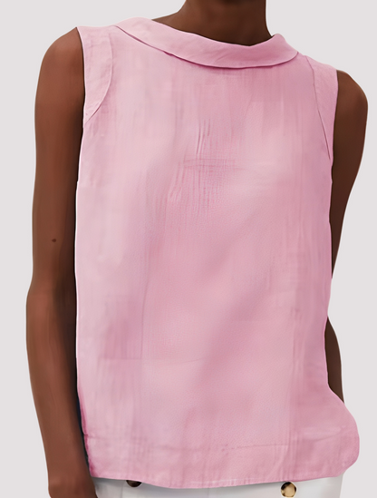 Sandra - Casual, Sleeveless Top for Women