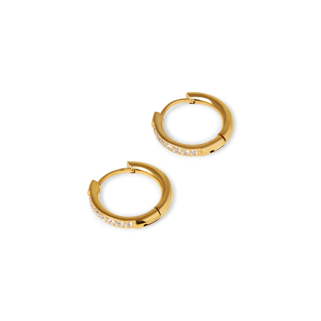 Arielle – Hoops ornamented with stones