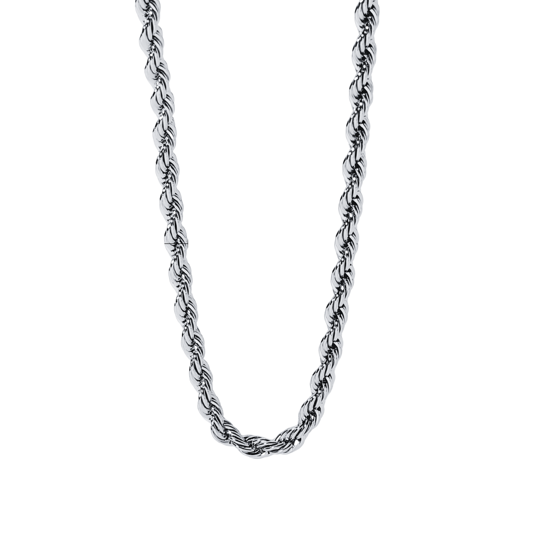 Island – Wavy chain collar with twisted effect