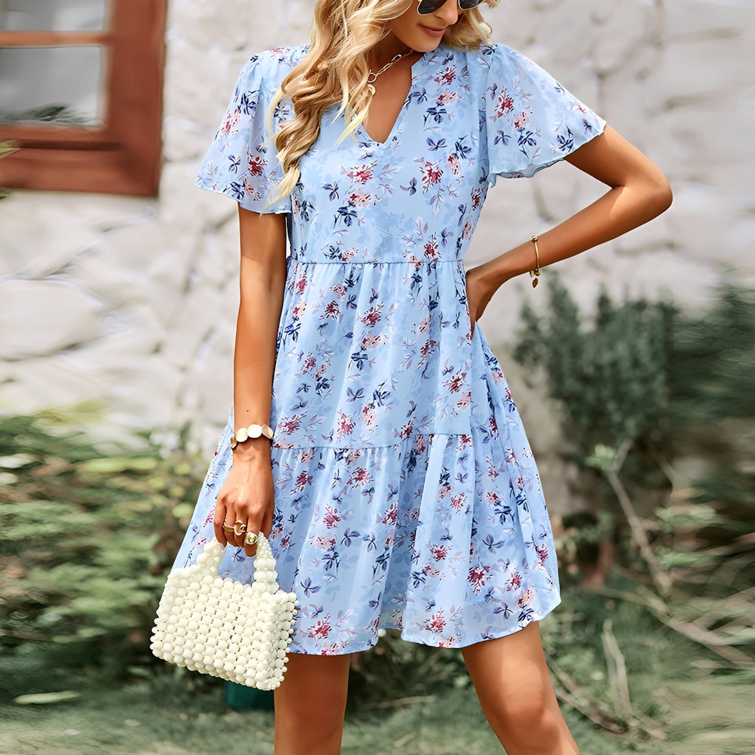 Charlotte - Dress Women - for Floral Sunny Outfit