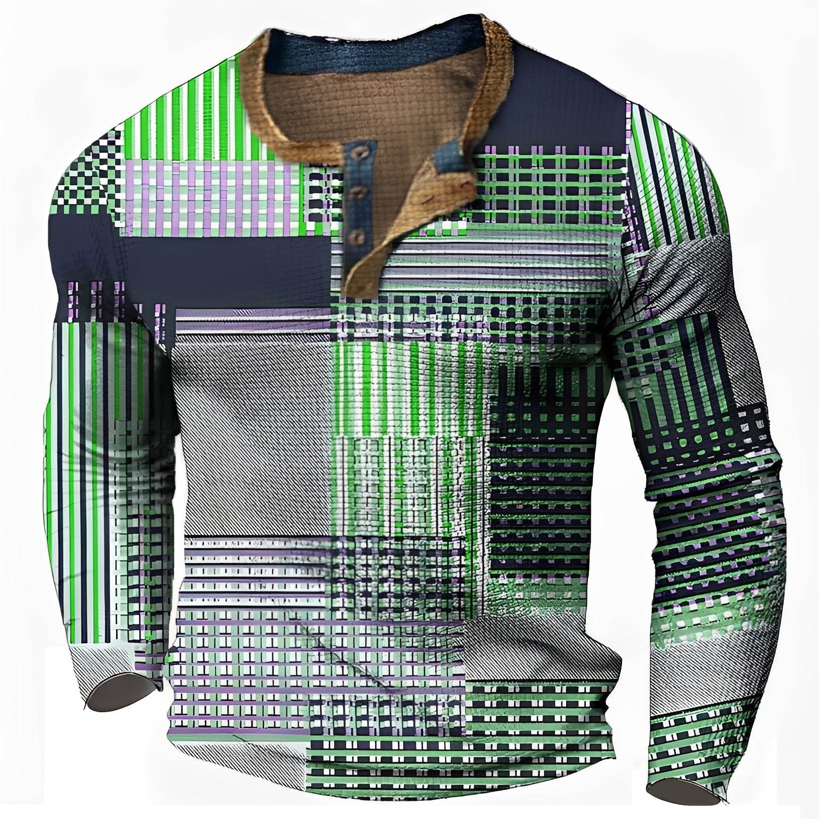 Sam - Long-sleeved Shirt Men - Stylish and Casual