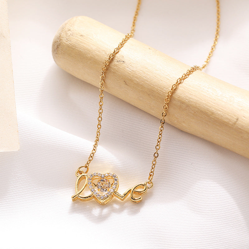 Love Spelled – Love Pendant Necklace