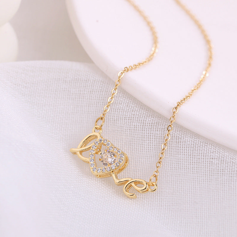 Love Spelled – Love Pendant Necklace
