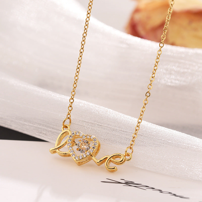 Love Spelled – Love Pendant Necklace