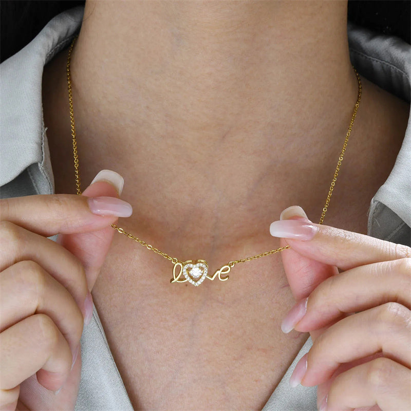 Love Spelled – Love Pendant Necklace
