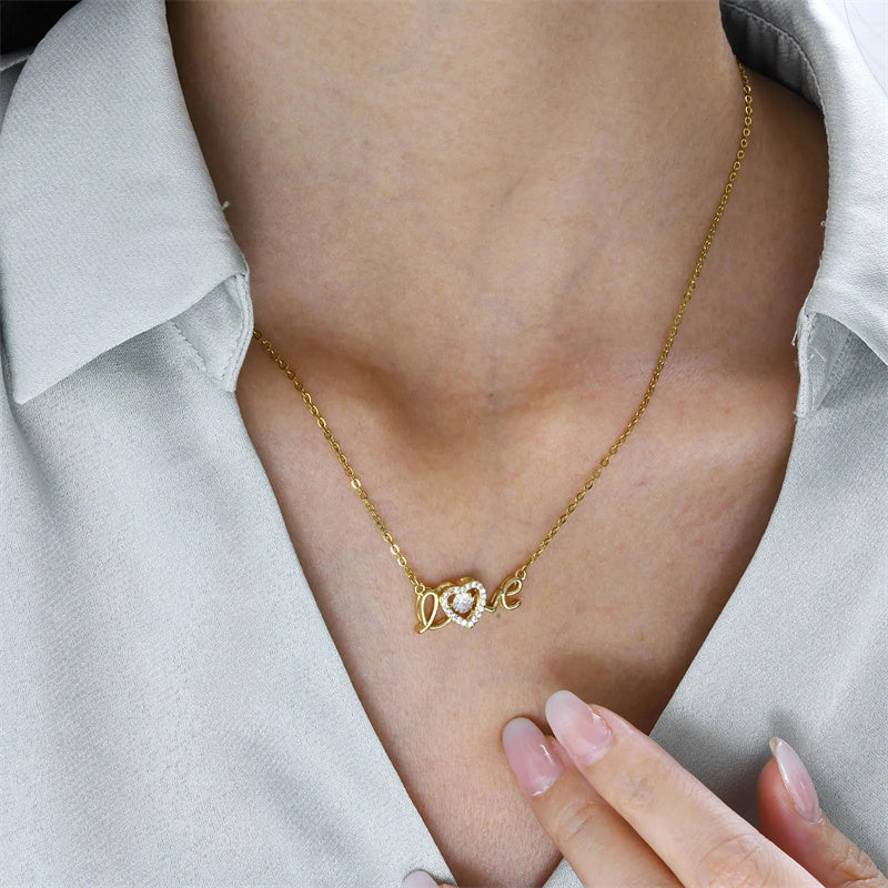 Love Spelled – Love Pendant Necklace