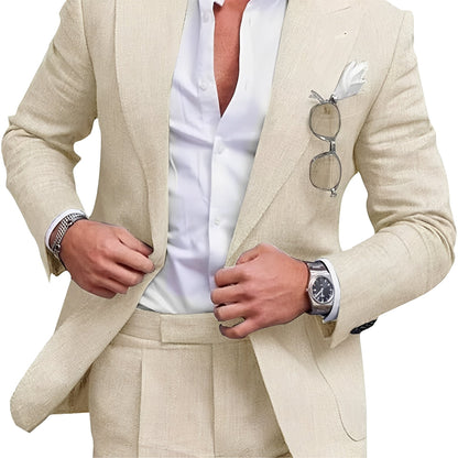Kevin - Formal one-button two-piece for men