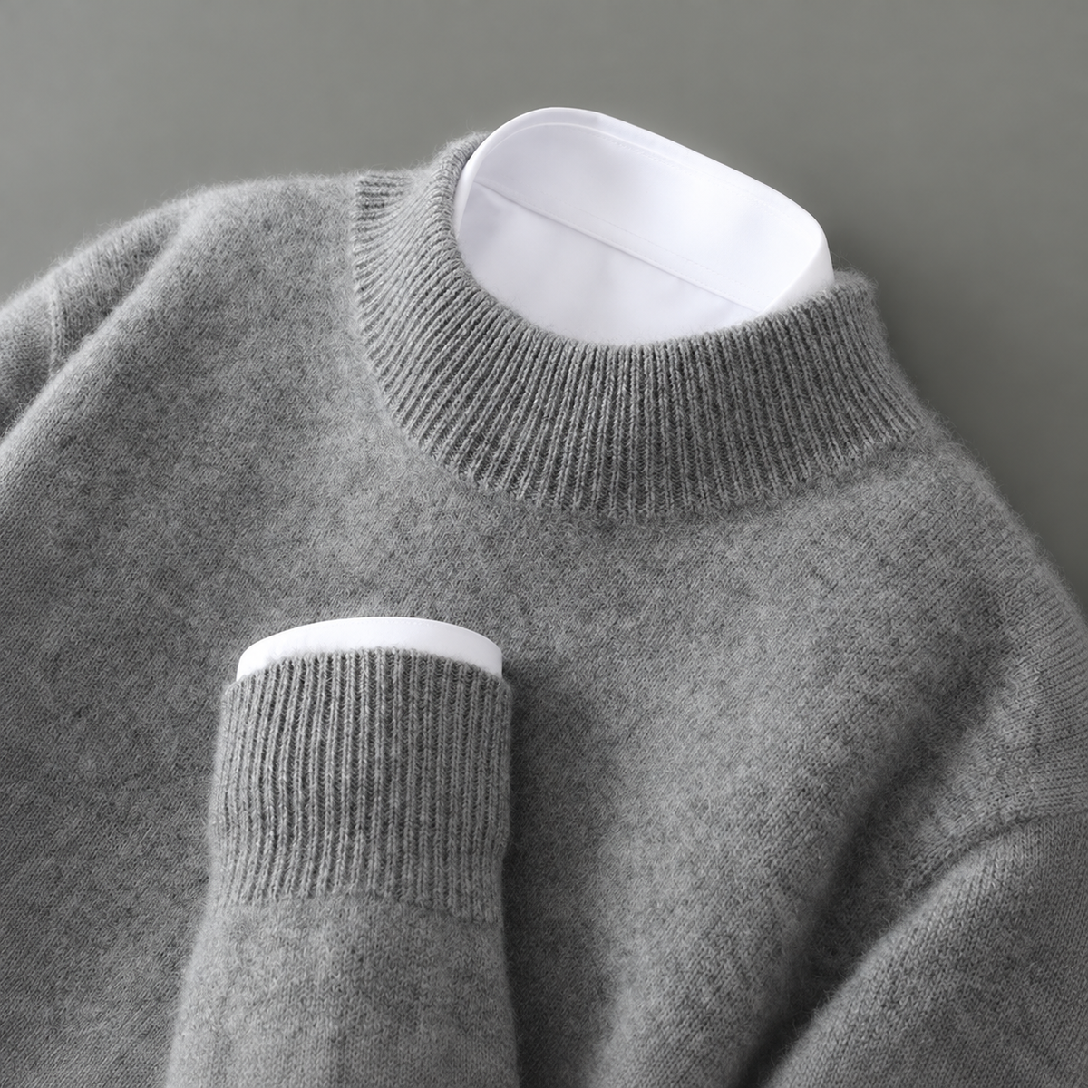 Wayne - Retro thick pullover for men