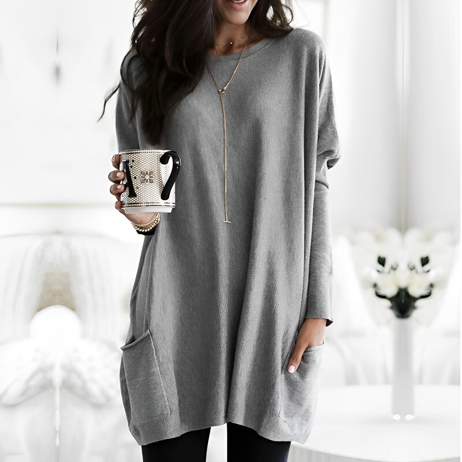 Marcella - Elegant Long Sleeve Shirt