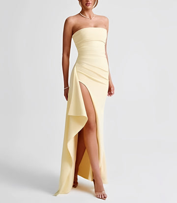 Danelle - Elegant Slit Maxi Dress