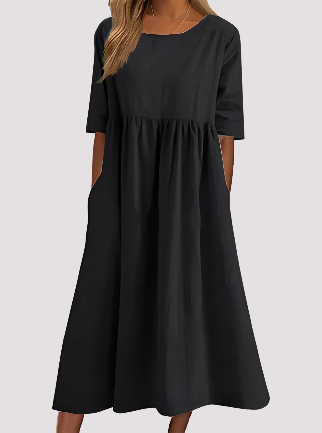 Julie - Casual Dress with Pockets for Women