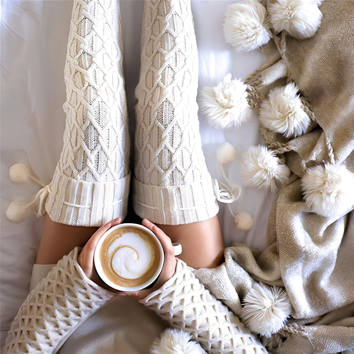 Shannon - Cozy Women's Knee-High Socks