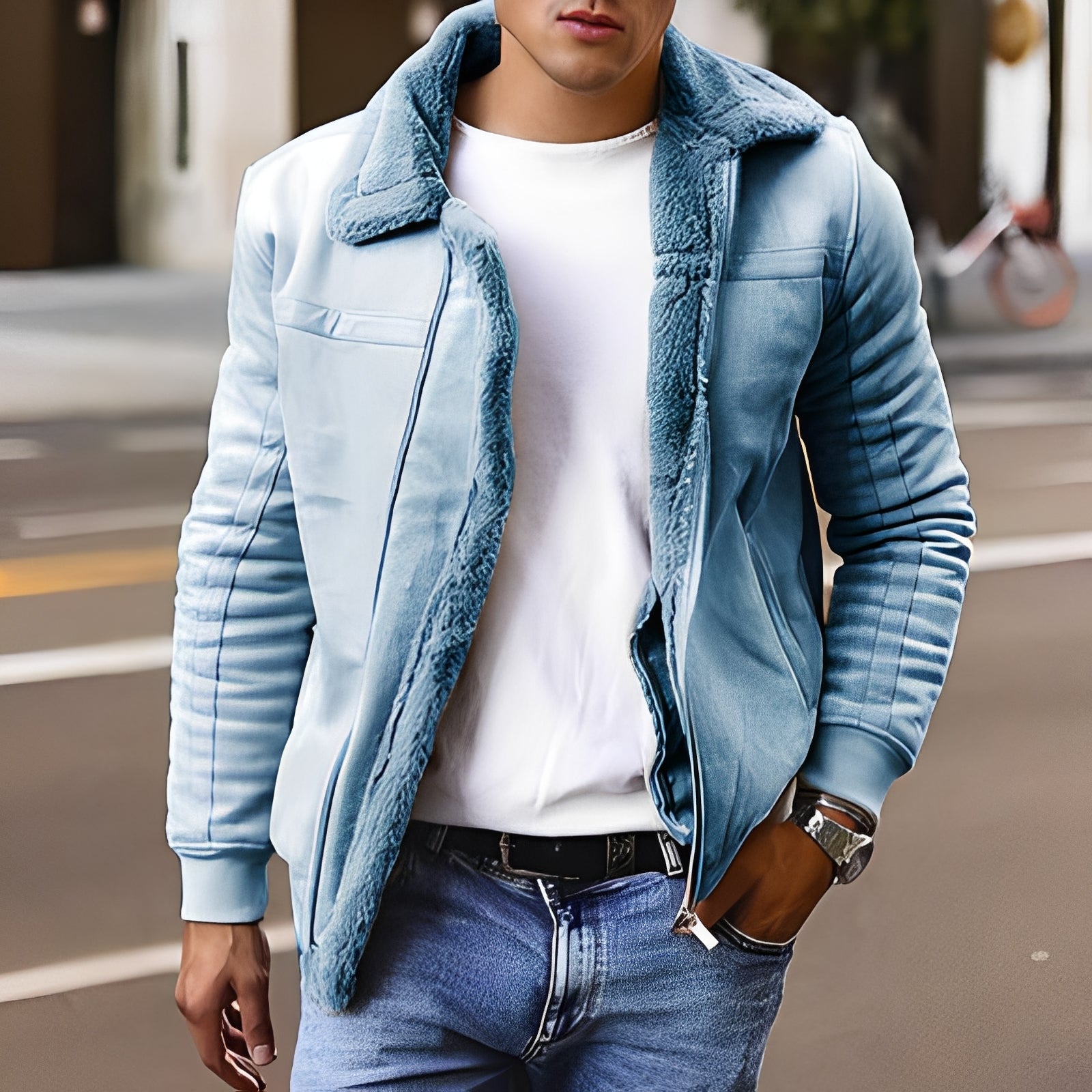Josh - Thick, Warm Jacket for Men