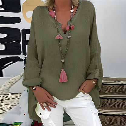 Annie - Casual, Loose-Fitting Blouse for Women