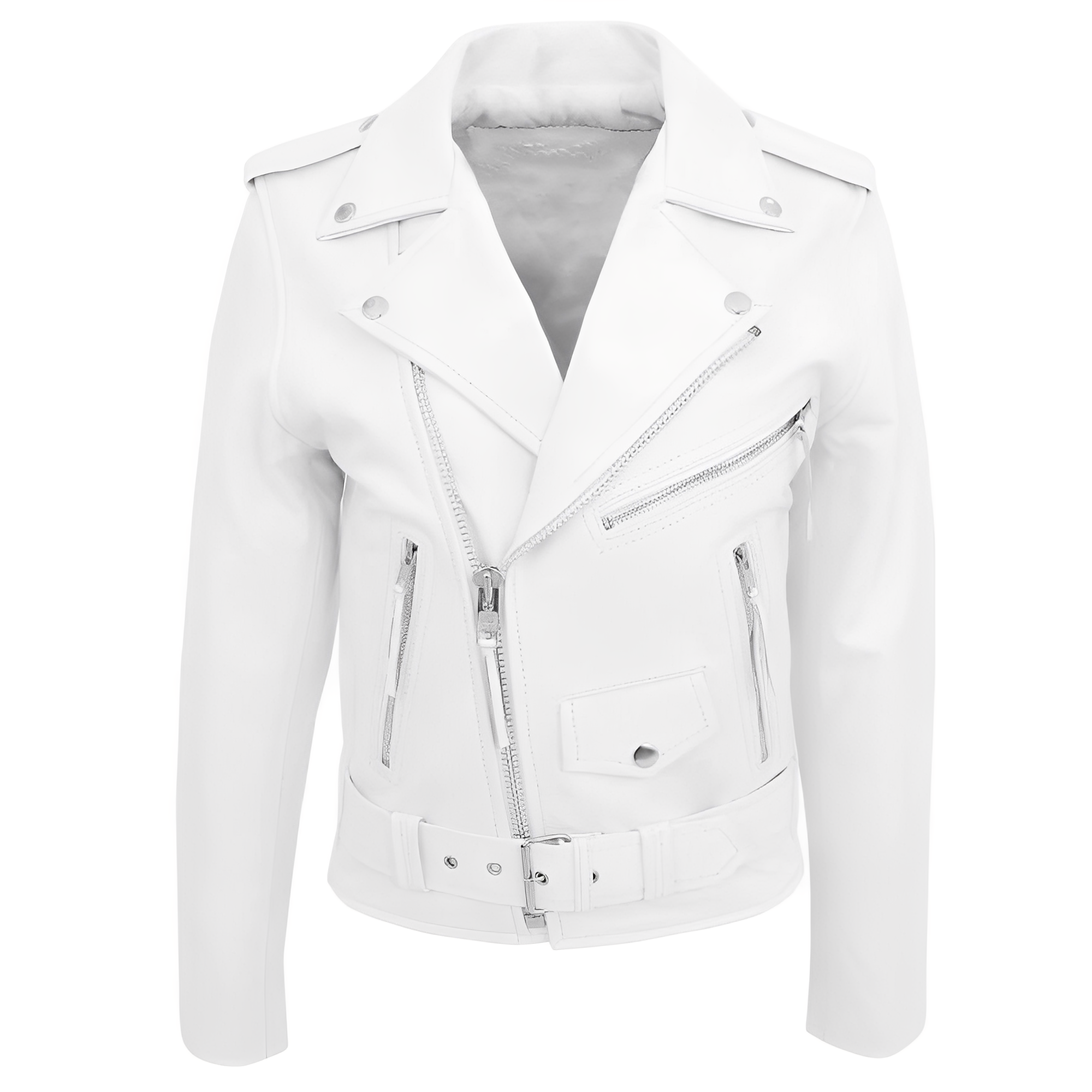 Brandon - Men's biker jacket with multiple pockets