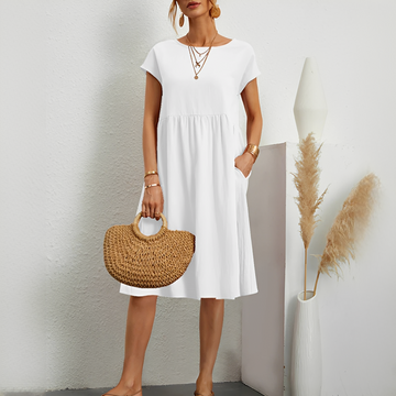 Evalyn - Stylish Midi Dress