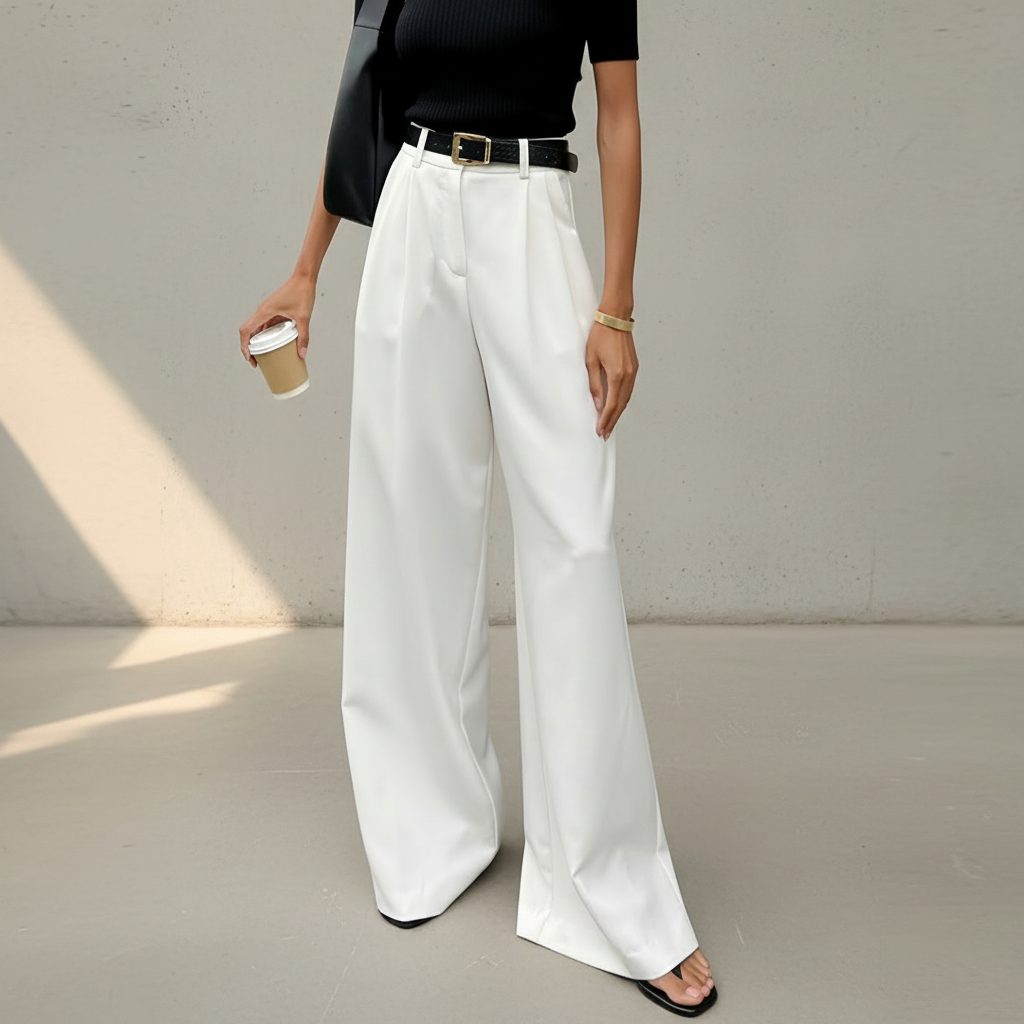 Blaine - Stylish wide leg trousers