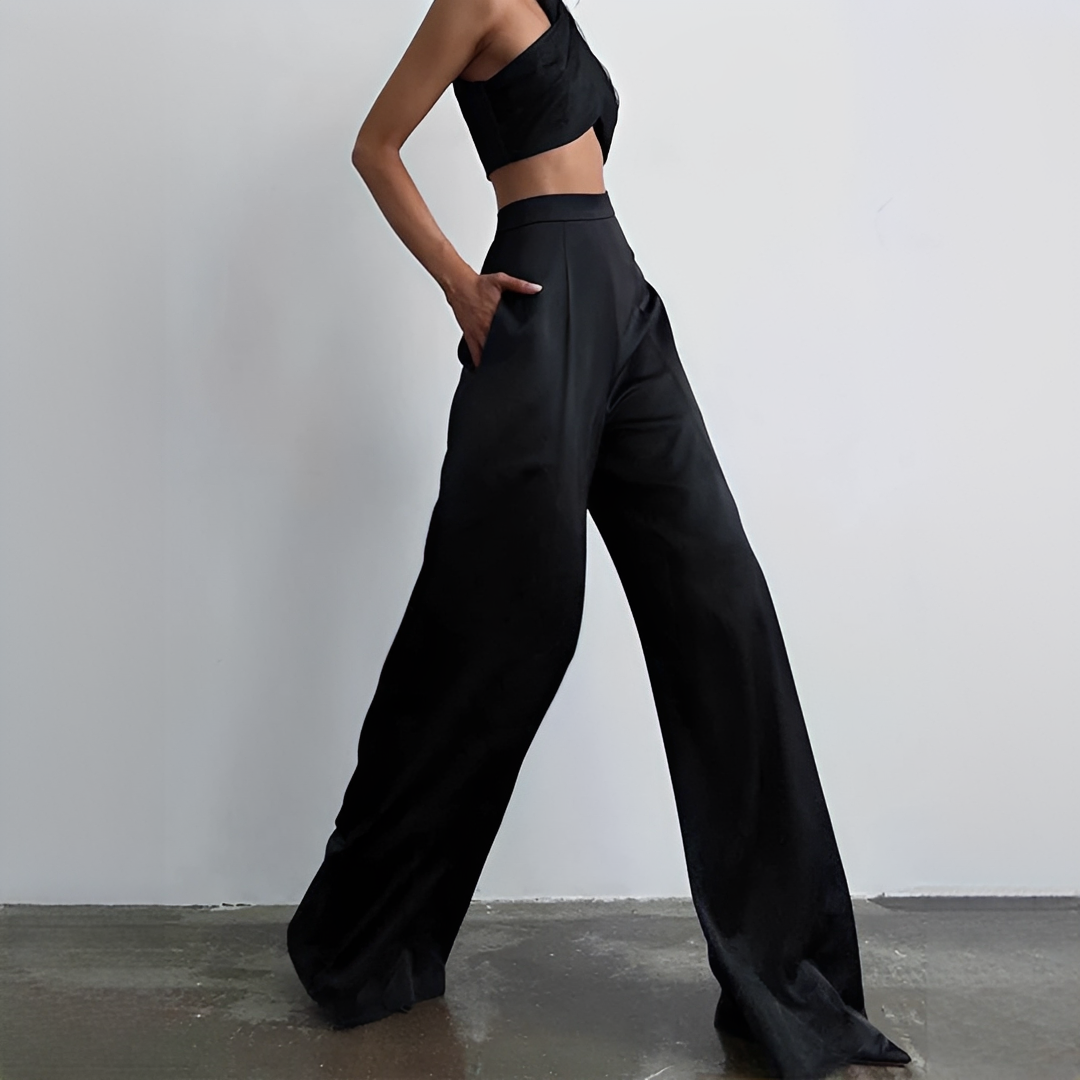 Madison - Loose wide-leg trousers