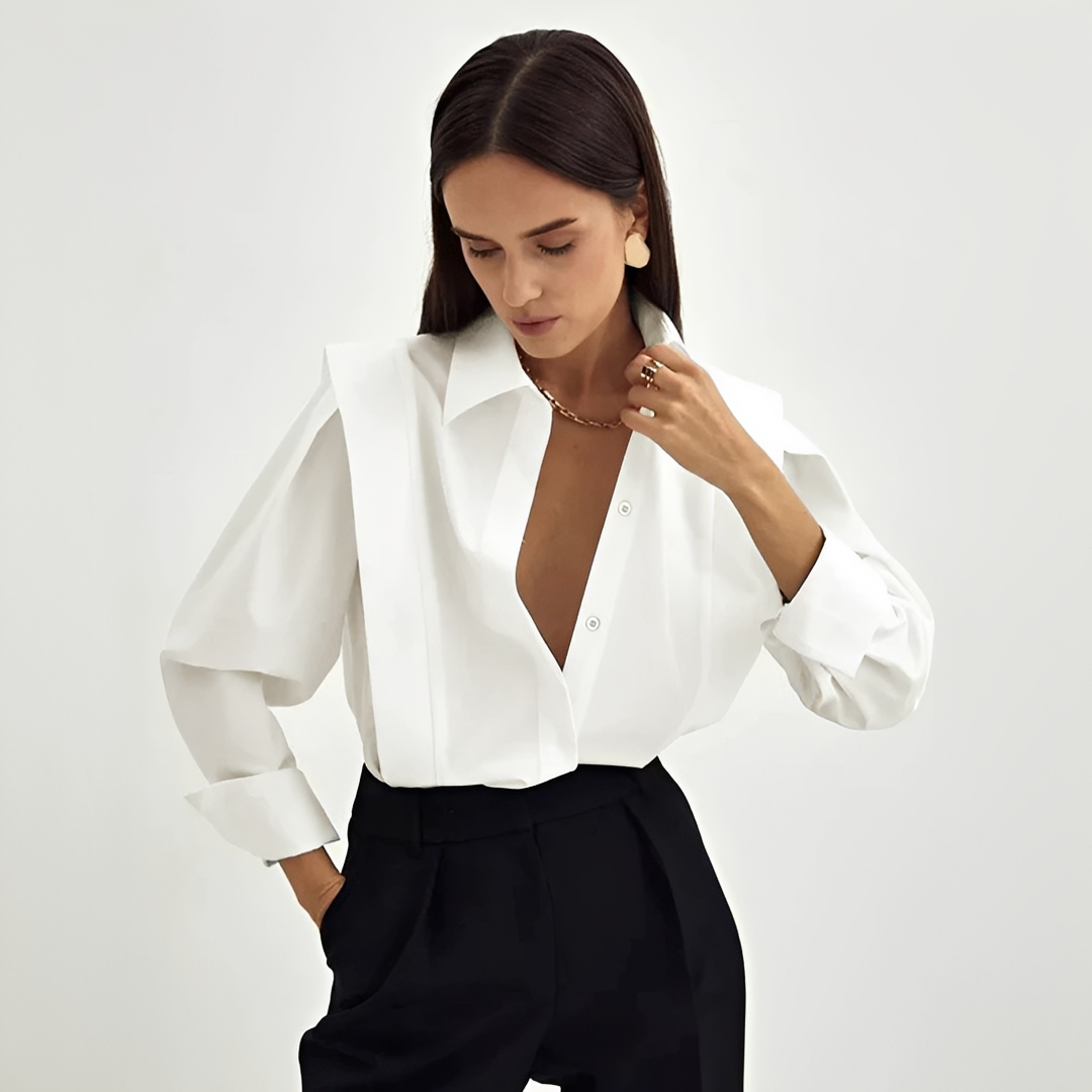 Cecile - Stylish oversized shirt
