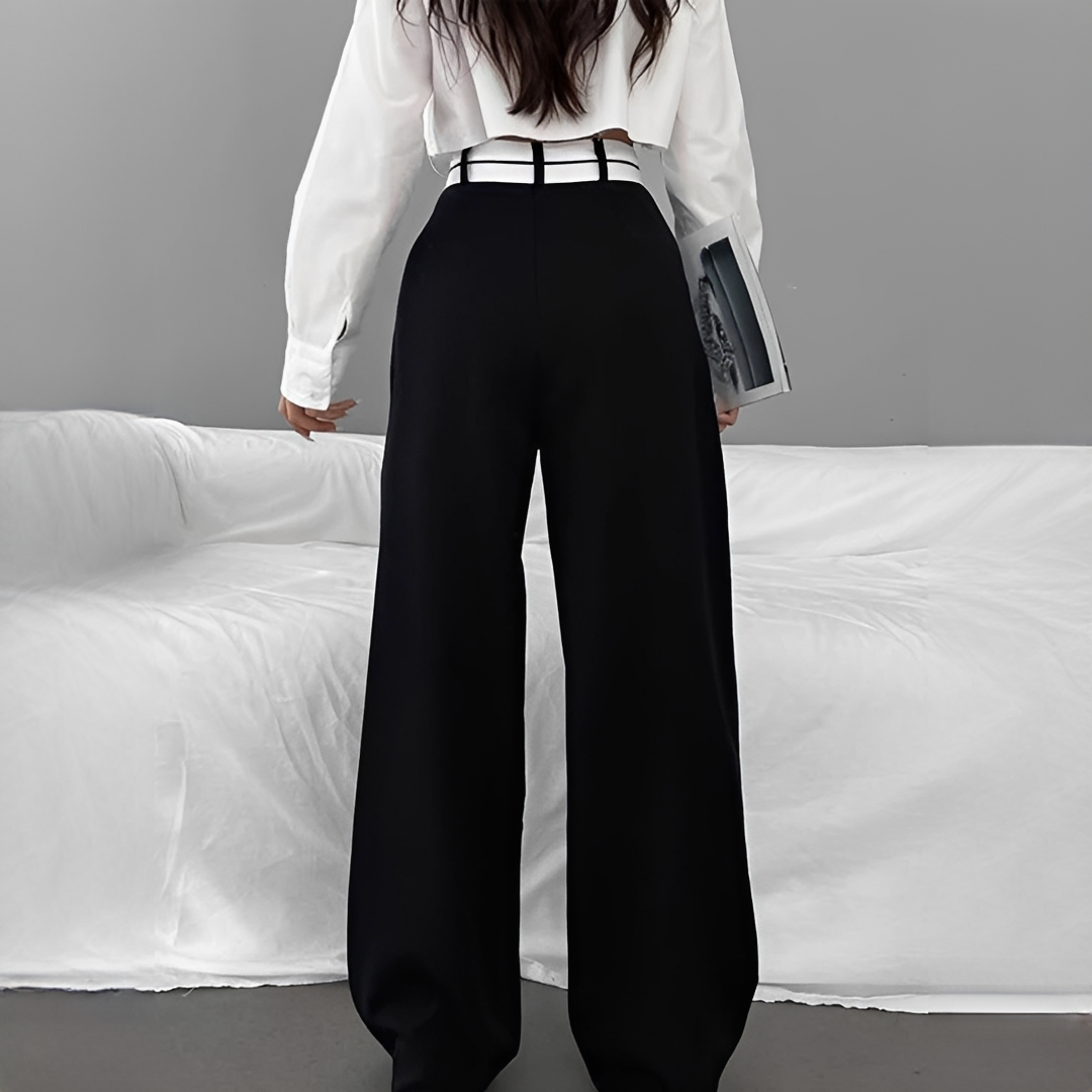 Aurilla - Chic Wide-Leg Trousers