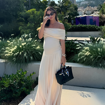 Effie - Stylish Strapless Maxi Dress