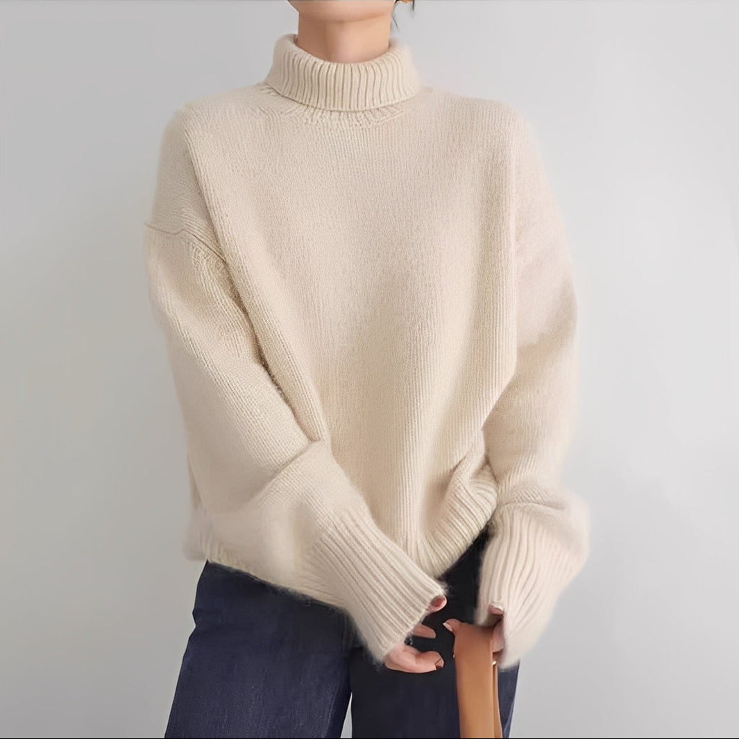 Clementine - Casual women's turtleneck sweater