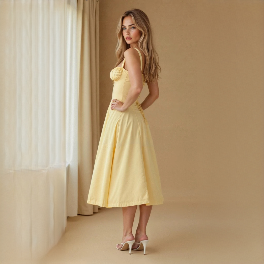 Liana - Elegant midi dress