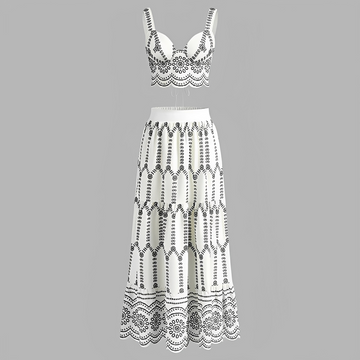 Melisa - Fashionable two piece outfit