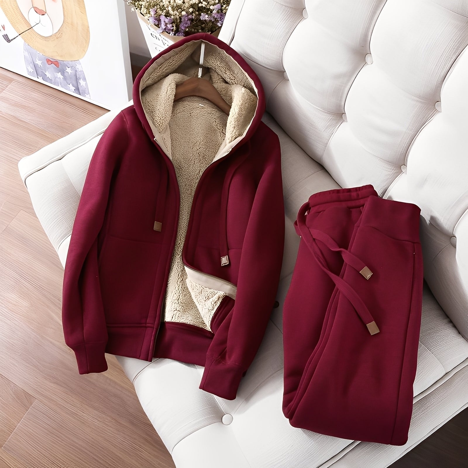Nadine - Elegant and Warm Pants Set
