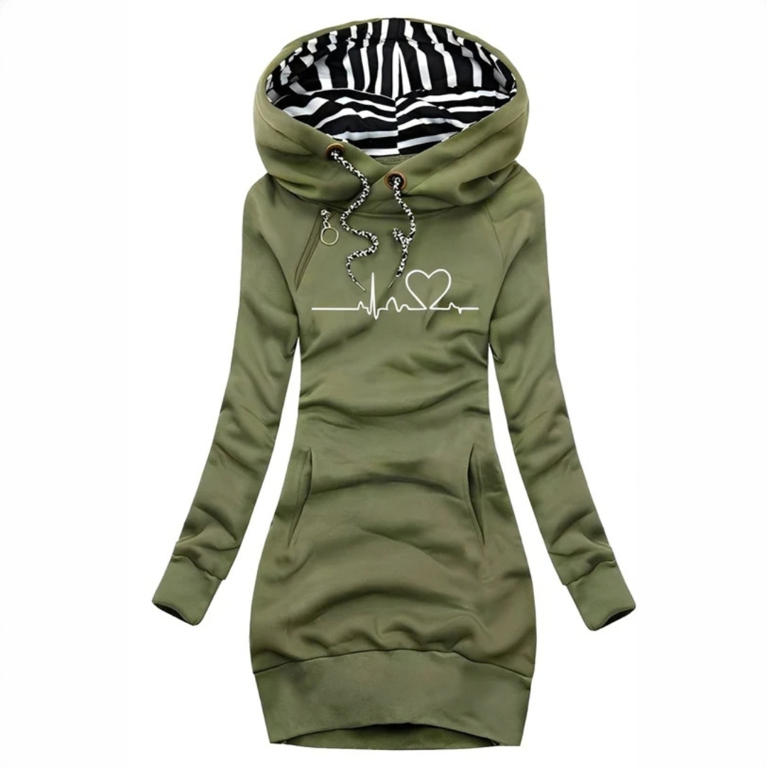 Jaidyn - Fashionable hooded dress