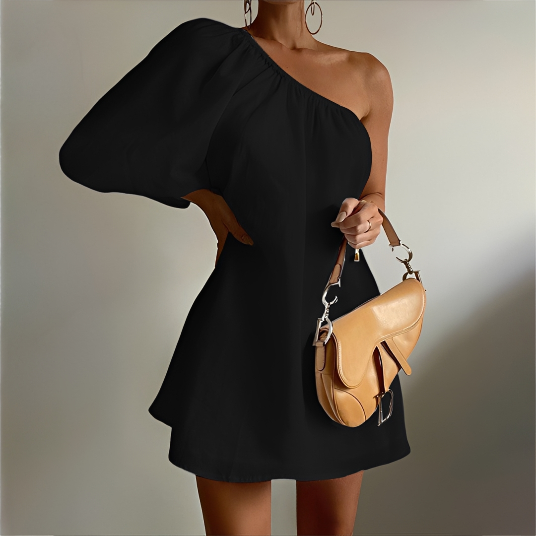Jessy - One Sleeve Short Dress