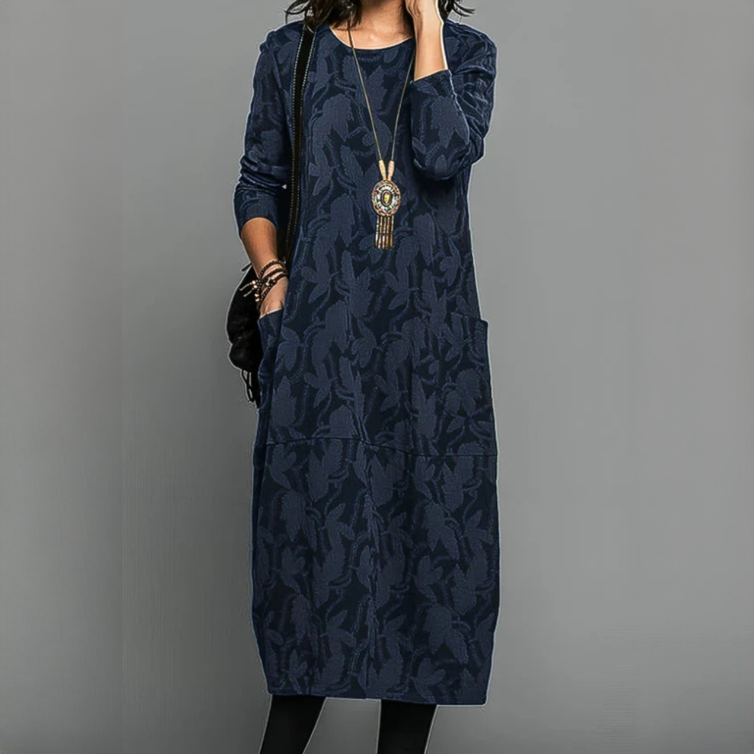 Alisha - Elegant Long Sleeve Dress