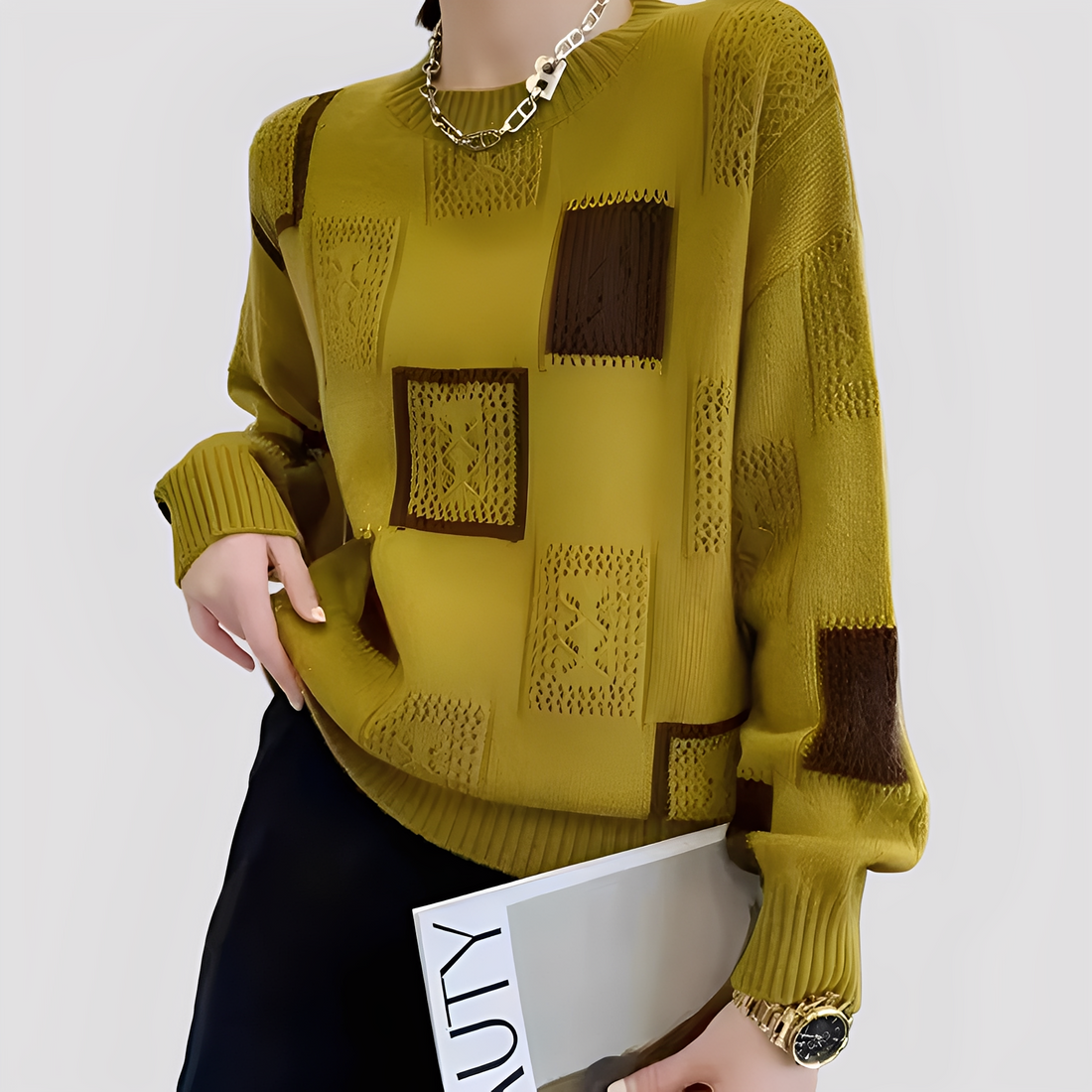 Christal - Modern and comfortable sweater for women