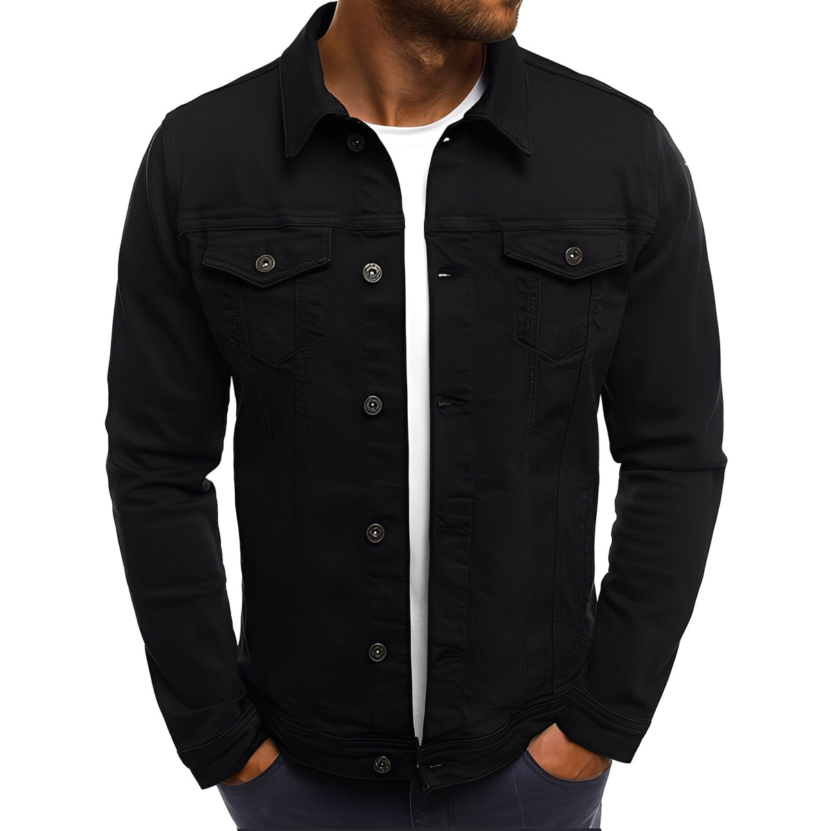 Steven - Sturdy jacket with pockets