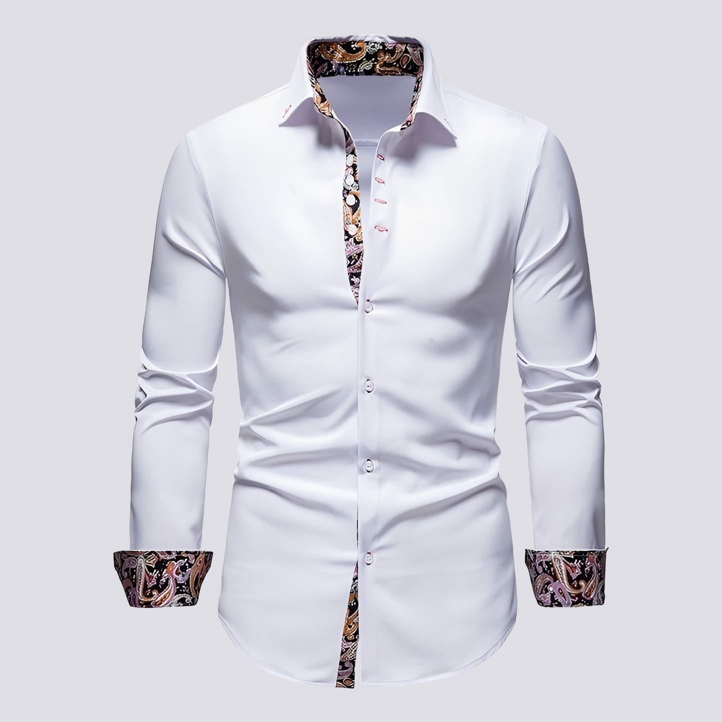 Xander - Stylish and modern long-sleeve shirt for men