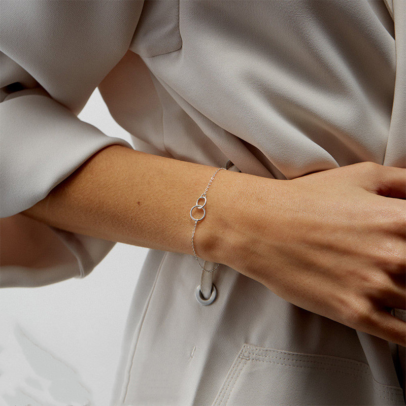 Intertwined Ring Bracelet - Intertwined Rings