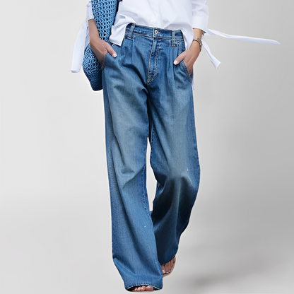 Elzza - Women's Cozy Wide-Leg Pants