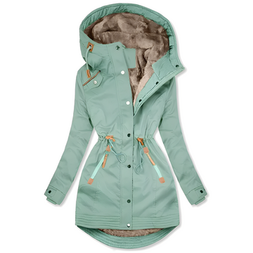 Lavena - Elegant and Warm Jacket with Hood
