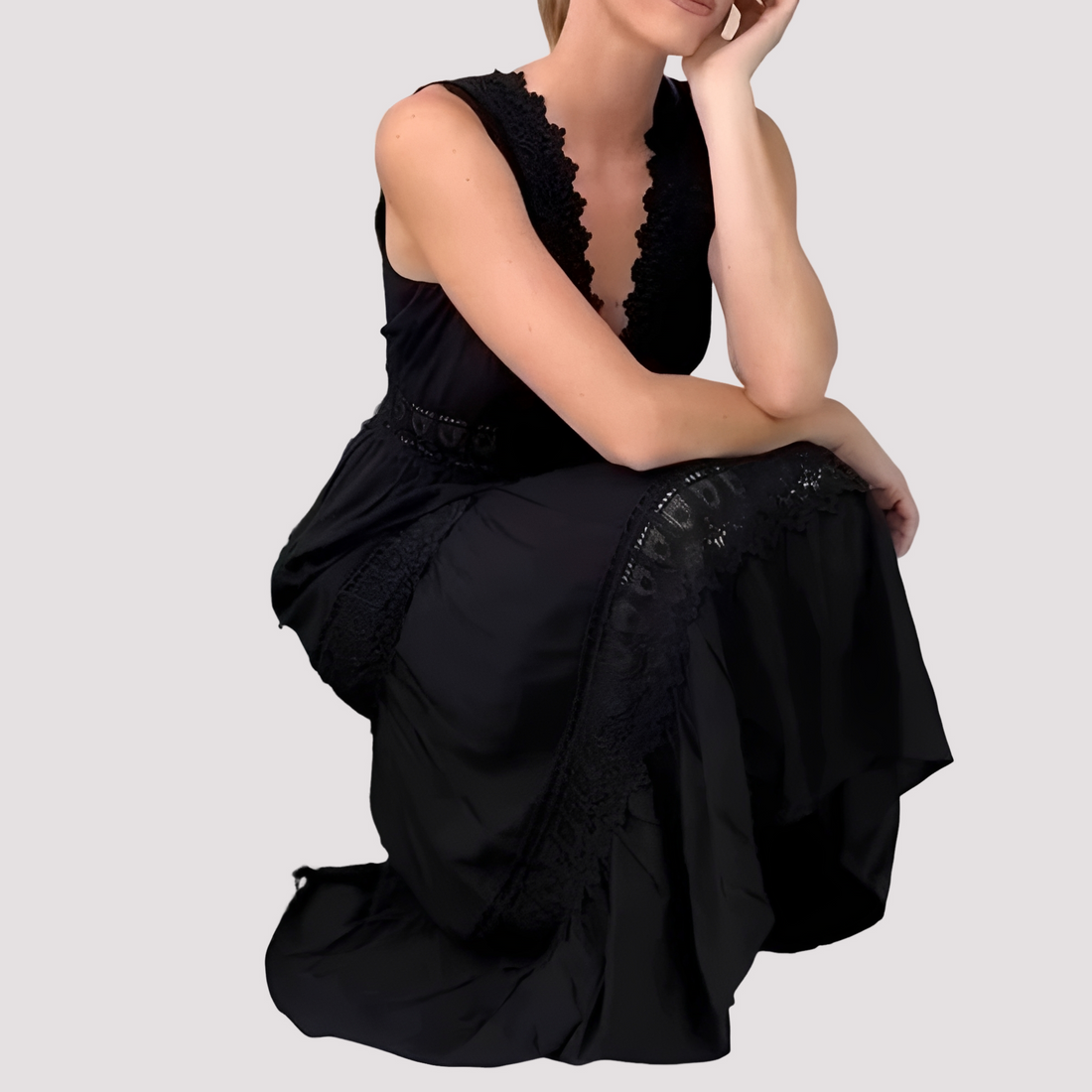 Tegan - Trendy Tank Midi Dress