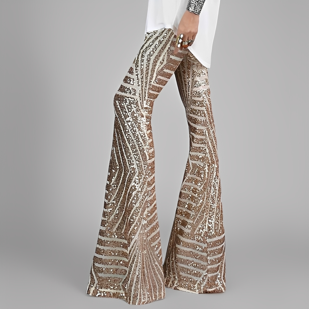 Aaralyn - Fashionable flared pants for women